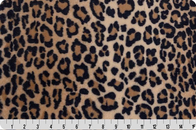 Shannon Fabrics Luxe Cuddle Bunny Leo Black Minky Fabric - On Pins & Needles Quilting Co.