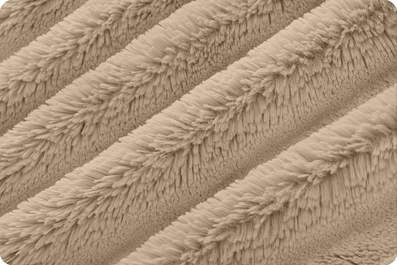 Shannon Fabrics Luxe Cuddle Bunny Simply Taupe Minky Fabric - On Pins & Needles Quilting Co.