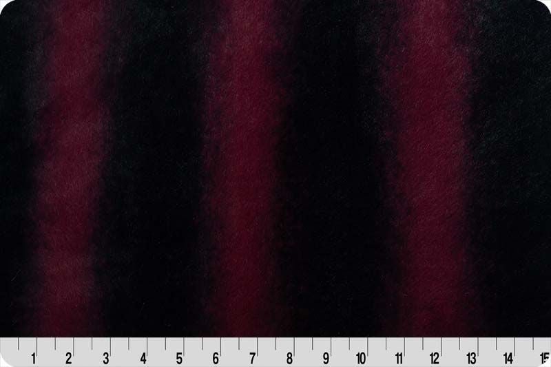 Shannon Fabrics Luxe Cuddle Denver Cherry Cola Minky Fabric - On Pins & Needles Quilting Co.