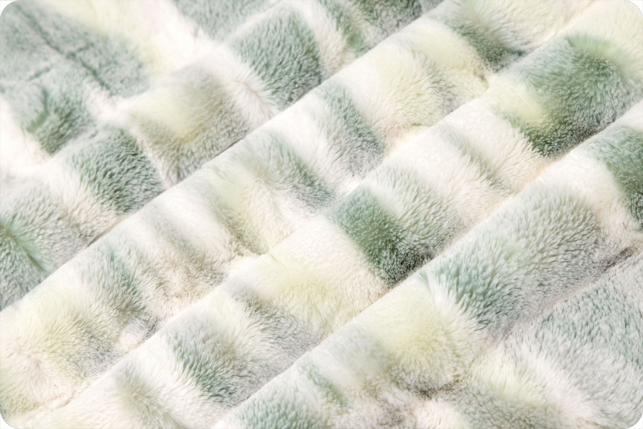 Shannon Fabrics Luxe Cuddle Frosted Himalayan Mint Julep Minky Fabric - On Pins & Needles Quilting Co.