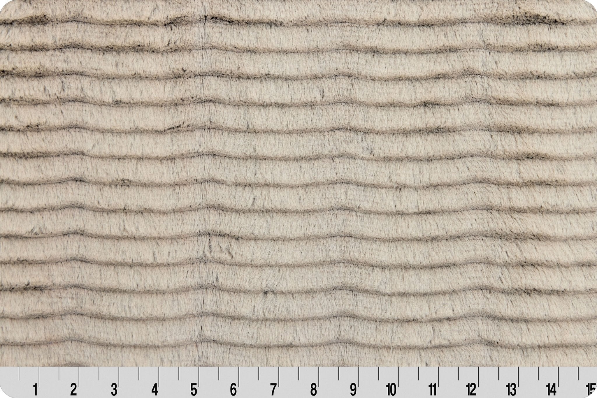 Shannon Fabrics Luxe Cuddle Frosted Oceana Chocolate/Almond Minky Fabric - On Pins & Needles Quilting Co.