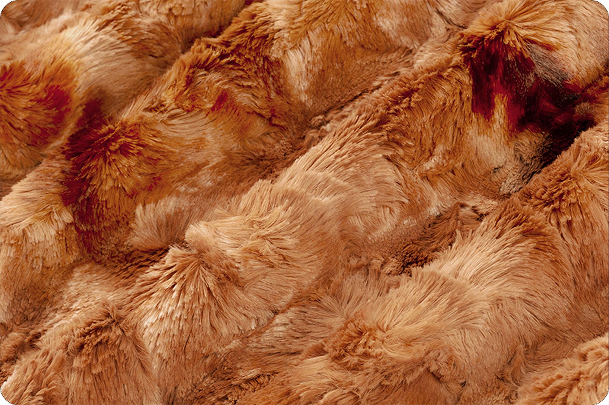 Shannon Fabrics Luxe Cuddle Galaxy Ginger Minky Fabric - On Pins & Needles Quilting Co.