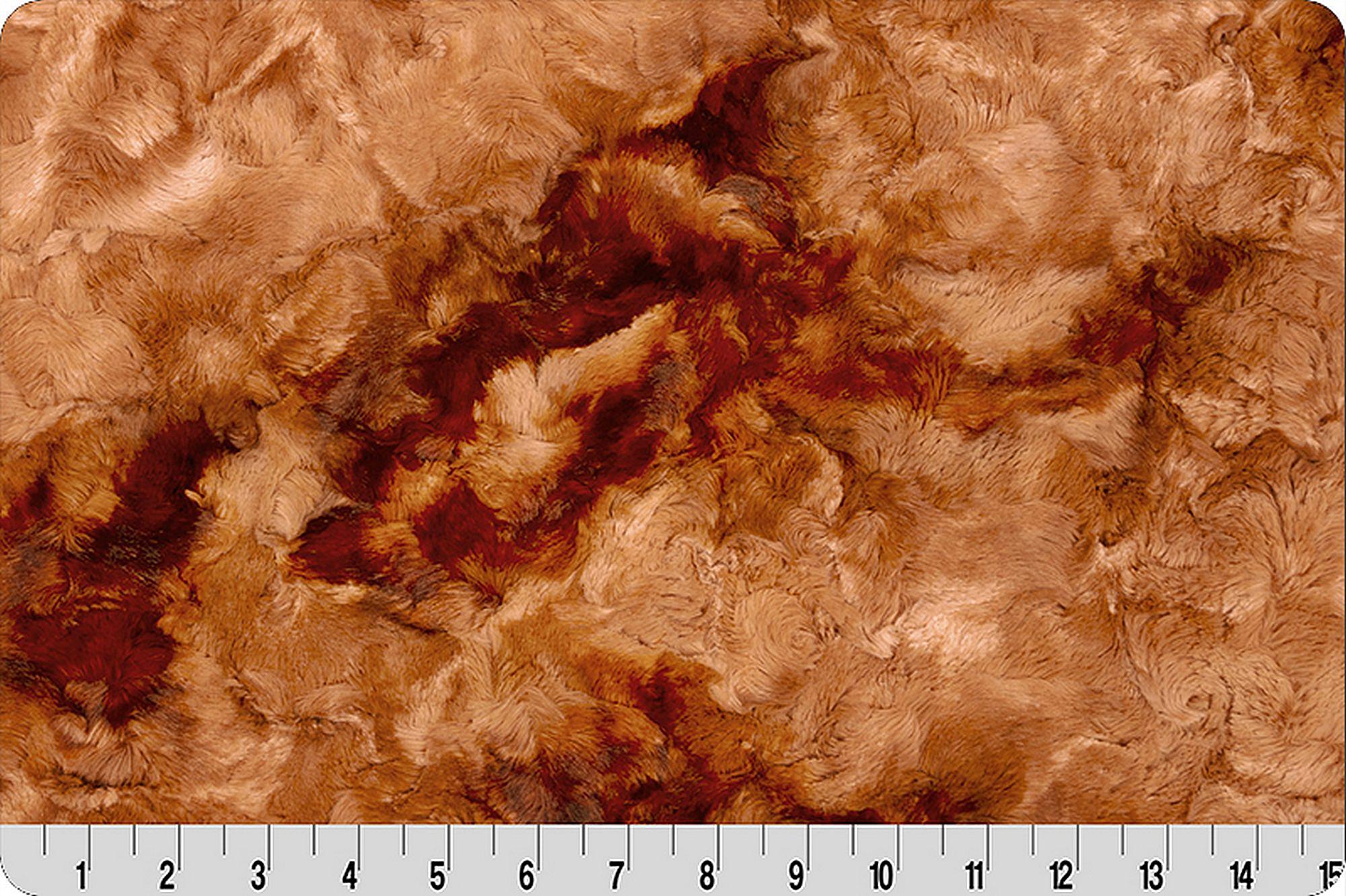 Shannon Fabrics Luxe Cuddle Galaxy Ginger Minky Fabric - On Pins & Needles Quilting Co.