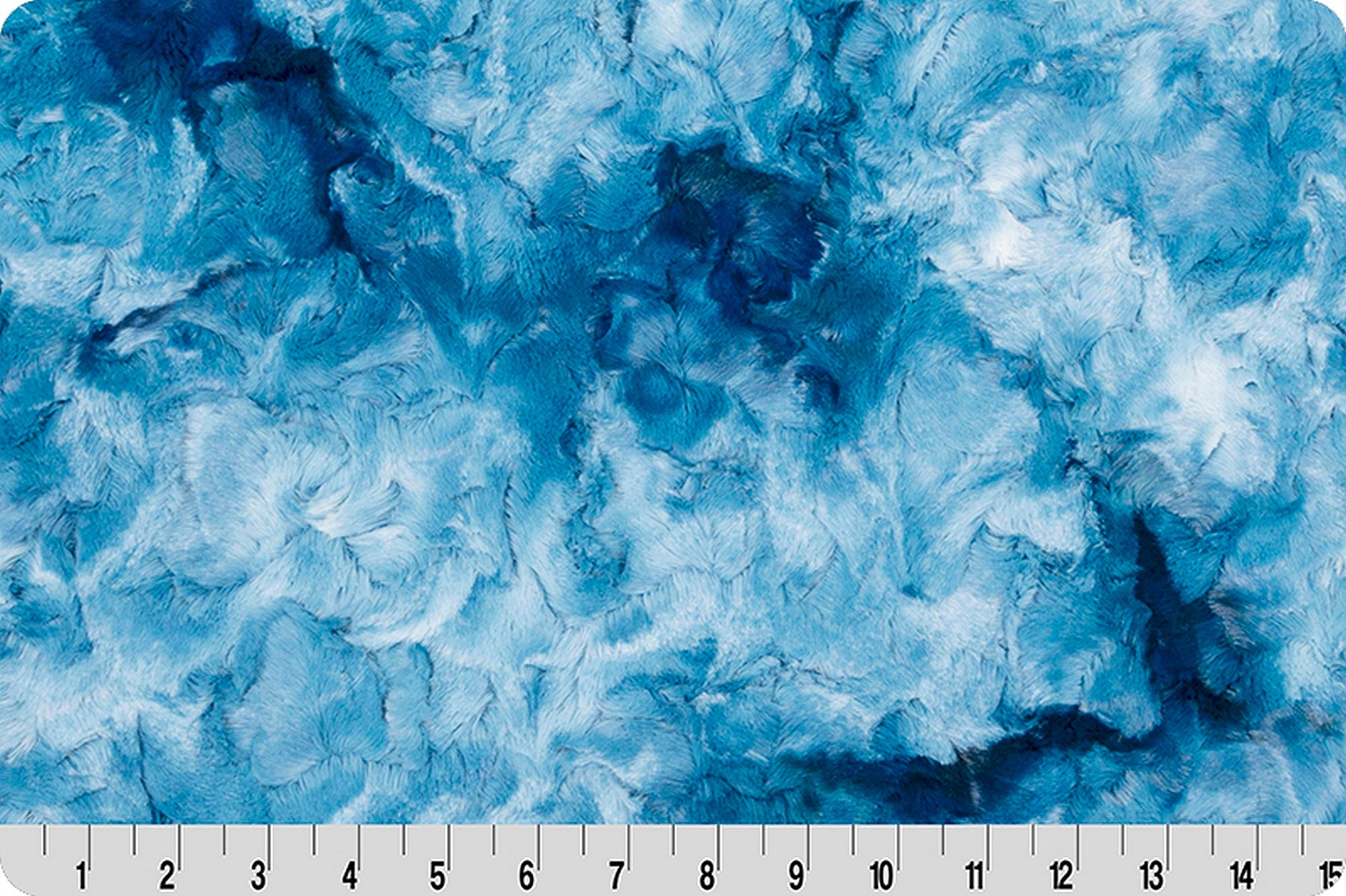 Shannon Fabrics Luxe Cuddle Galaxy Pacific Minky Fabric - On Pins & Needles Quilting Co.