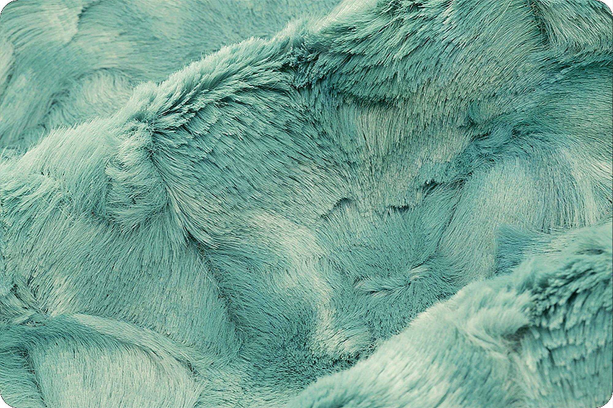 Shannon Fabrics Luxe Cuddle Galaxy Spearmint Minky Fabric - On Pins & Needles Quilting Co.