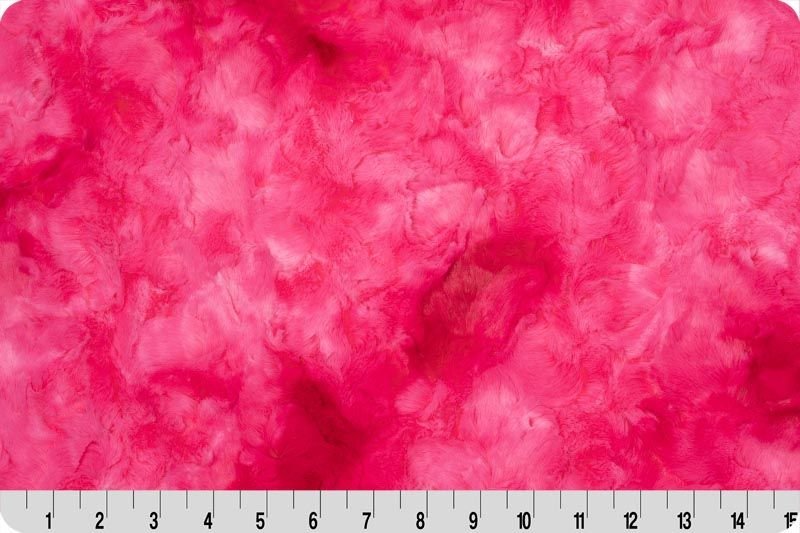 Shannon Fabrics Luxe Cuddle Galaxy Think Pink Minky Fabric - On Pins & Needles Quilting Co.