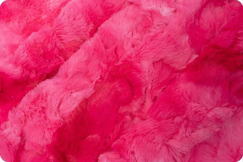 Shannon Fabrics Luxe Cuddle Galaxy Think Pink Minky Fabric - On Pins & Needles Quilting Co.