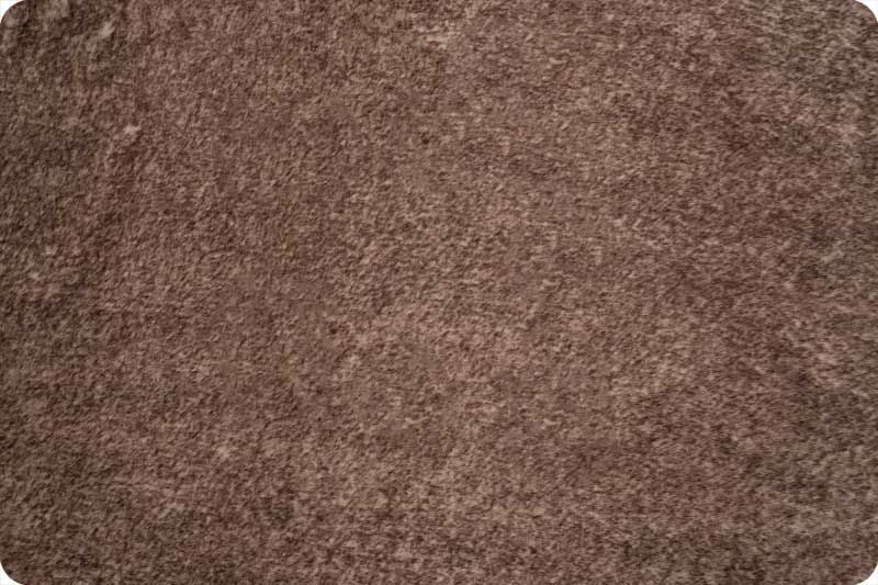 Shannon Fabrics Luxe Cuddle Glazed Encore Coffee Cake Minky Fabric