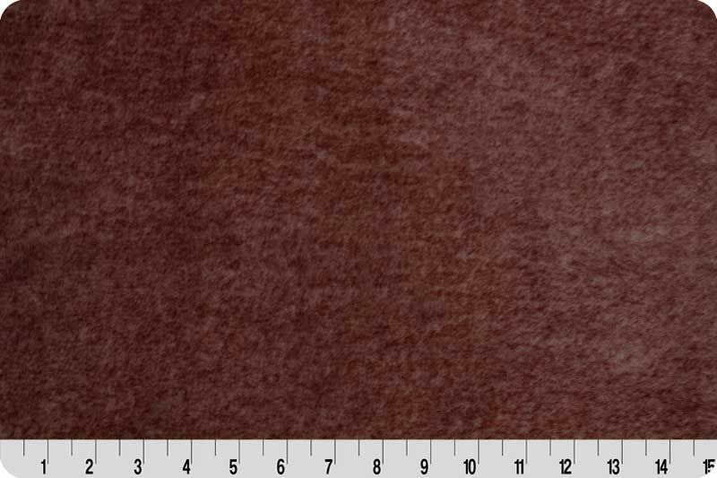 Shannon Fabrics Luxe Cuddle Glazed Encore Copper Minky Fabric