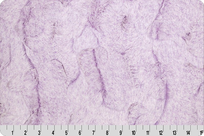 Shannon Fabrics Luxe Cuddle Heather Aster Minky Fabric - On Pins & Needles Quilting Co.