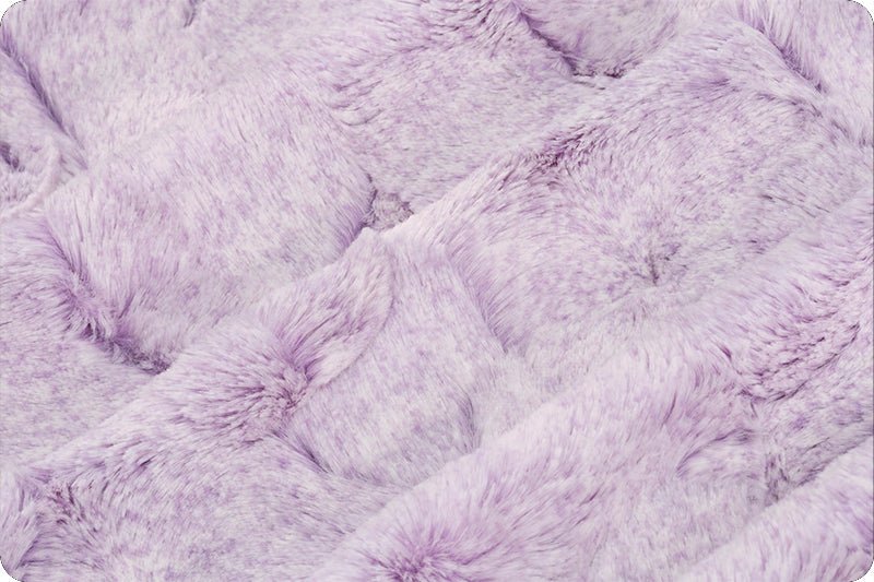 Shannon Fabrics Luxe Cuddle Heather Aster Minky Fabric - On Pins & Needles Quilting Co.