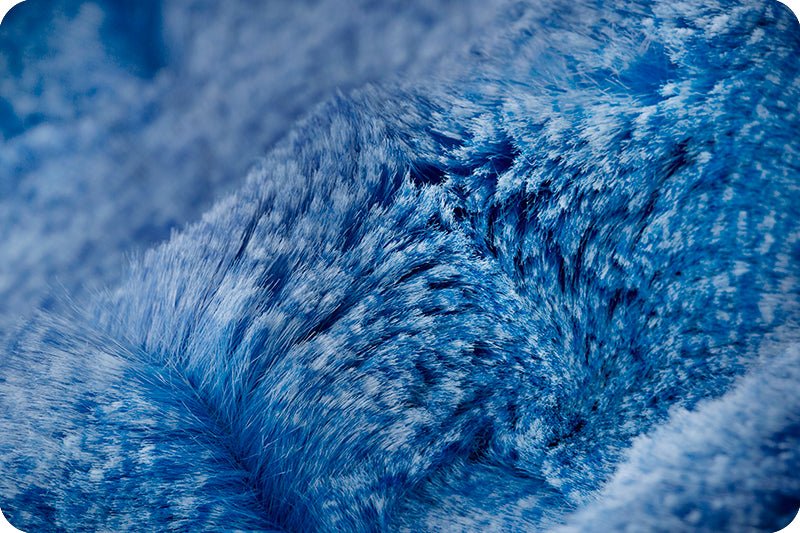 Shannon Fabrics Luxe Cuddle Heather Electric Minky Fabric - On Pins & Needles Quilting Co.