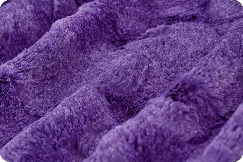 Shannon Fabrics Luxe Cuddle Heather Loganberry Minky Fabric - On Pins & Needles Quilting Co.