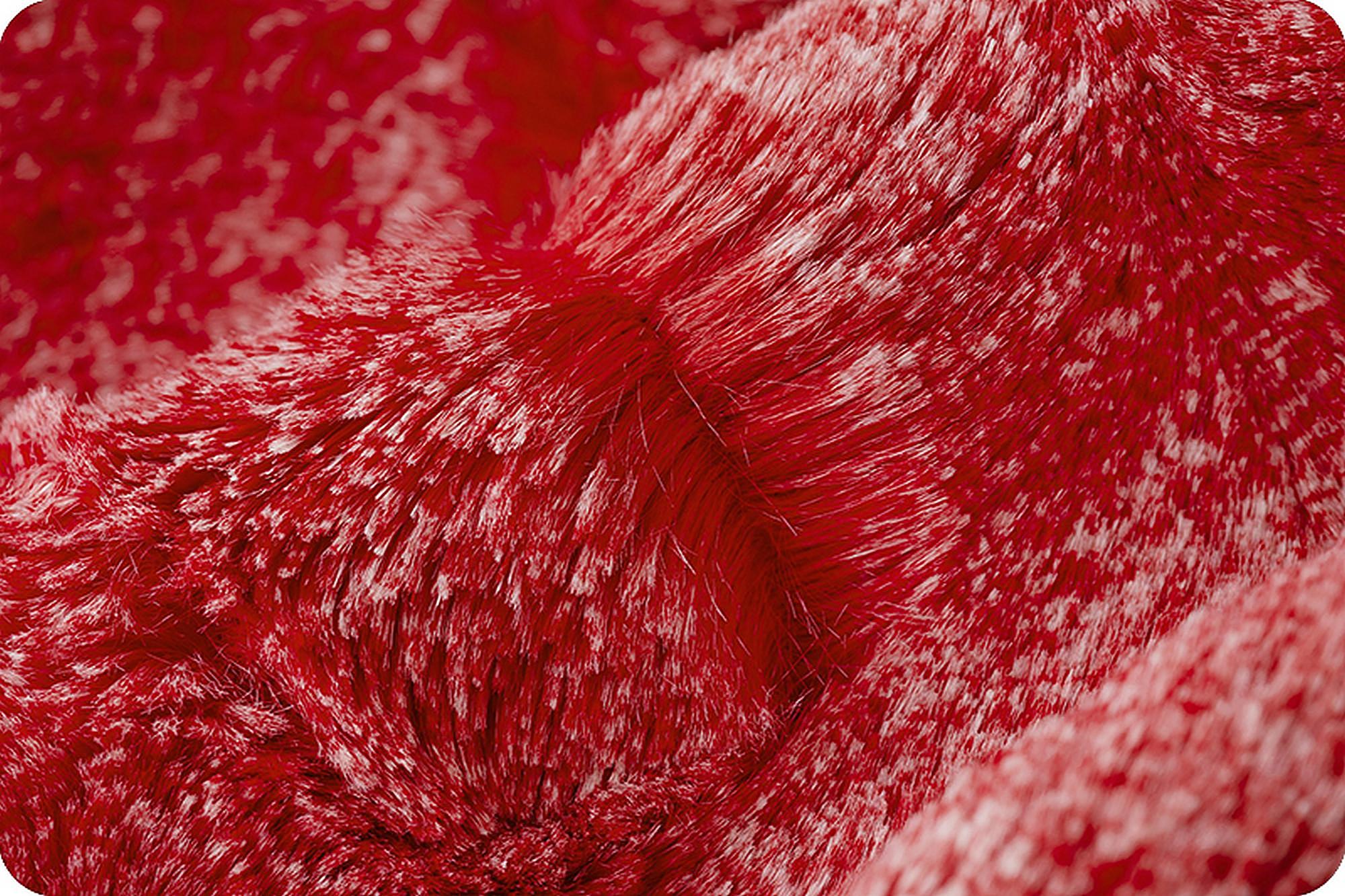 Shannon Fabrics Luxe Cuddle Heather Peppermint Minky Fabric - On Pins & Needles Quilting Co.