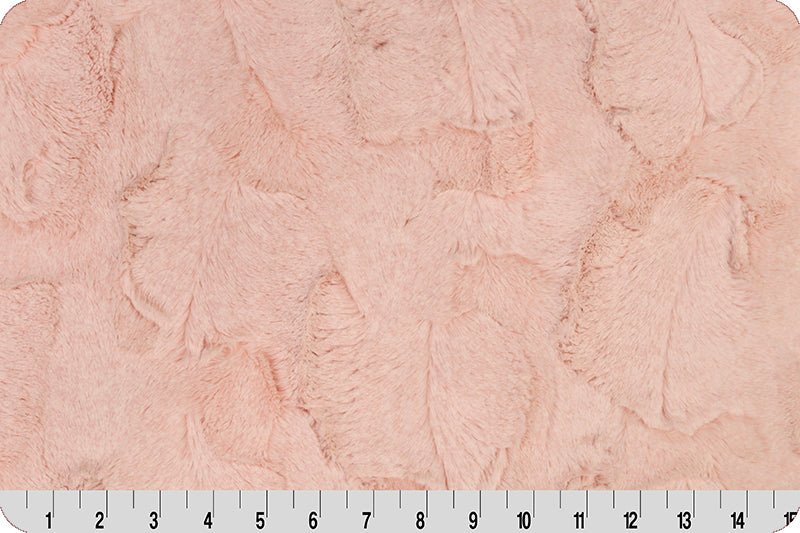 Shannon Fabrics Luxe Cuddle Heather Rosewater Minky Fabric - On Pins & Needles Quilting Co.