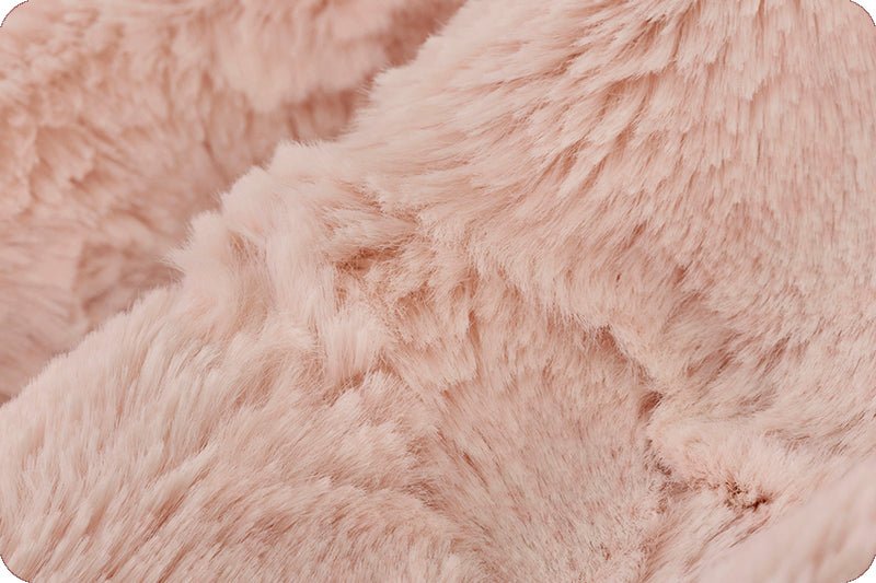 Shannon Fabrics Luxe Cuddle Heather Rosewater Minky Fabric - On Pins & Needles Quilting Co.