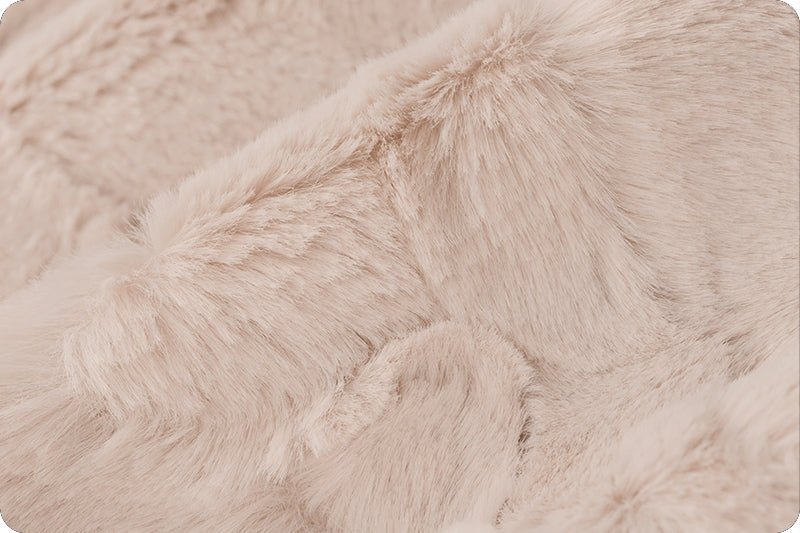 Shannon Fabrics Luxe Cuddle Hide Ice Pink Minky Fabric - On Pins & Needles Quilting Co.
