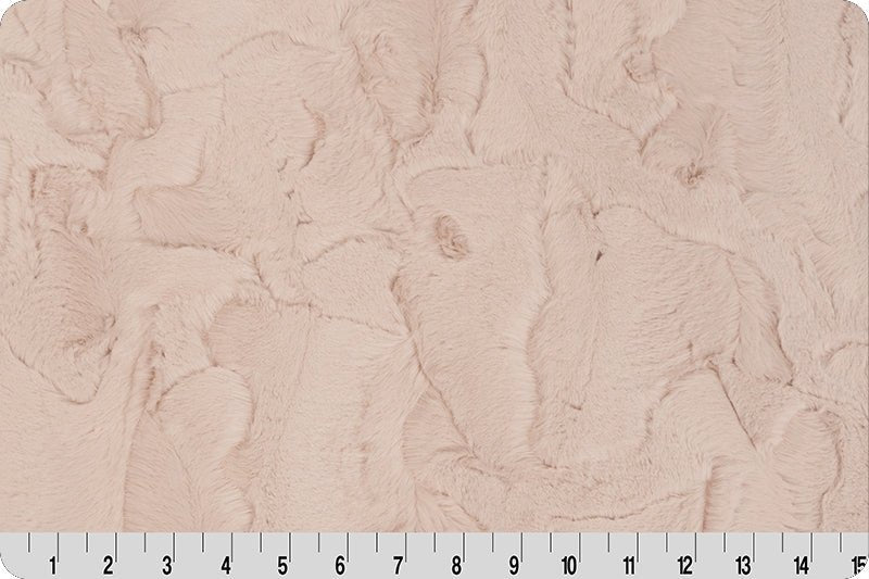 Shannon Fabrics Luxe Cuddle Hide Ice Pink Minky Fabric - On Pins & Needles Quilting Co.