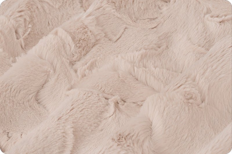 Shannon Fabrics Luxe Cuddle Hide Ice Pink Minky Fabric - On Pins & Needles Quilting Co.