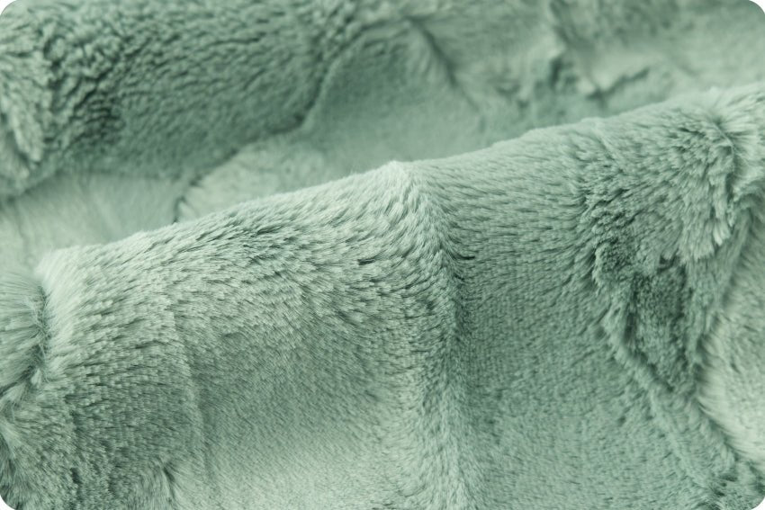 Shannon Fabrics Luxe Cuddle Hide Juniper Minky Fabric - On Pins & Needles Quilting Co.