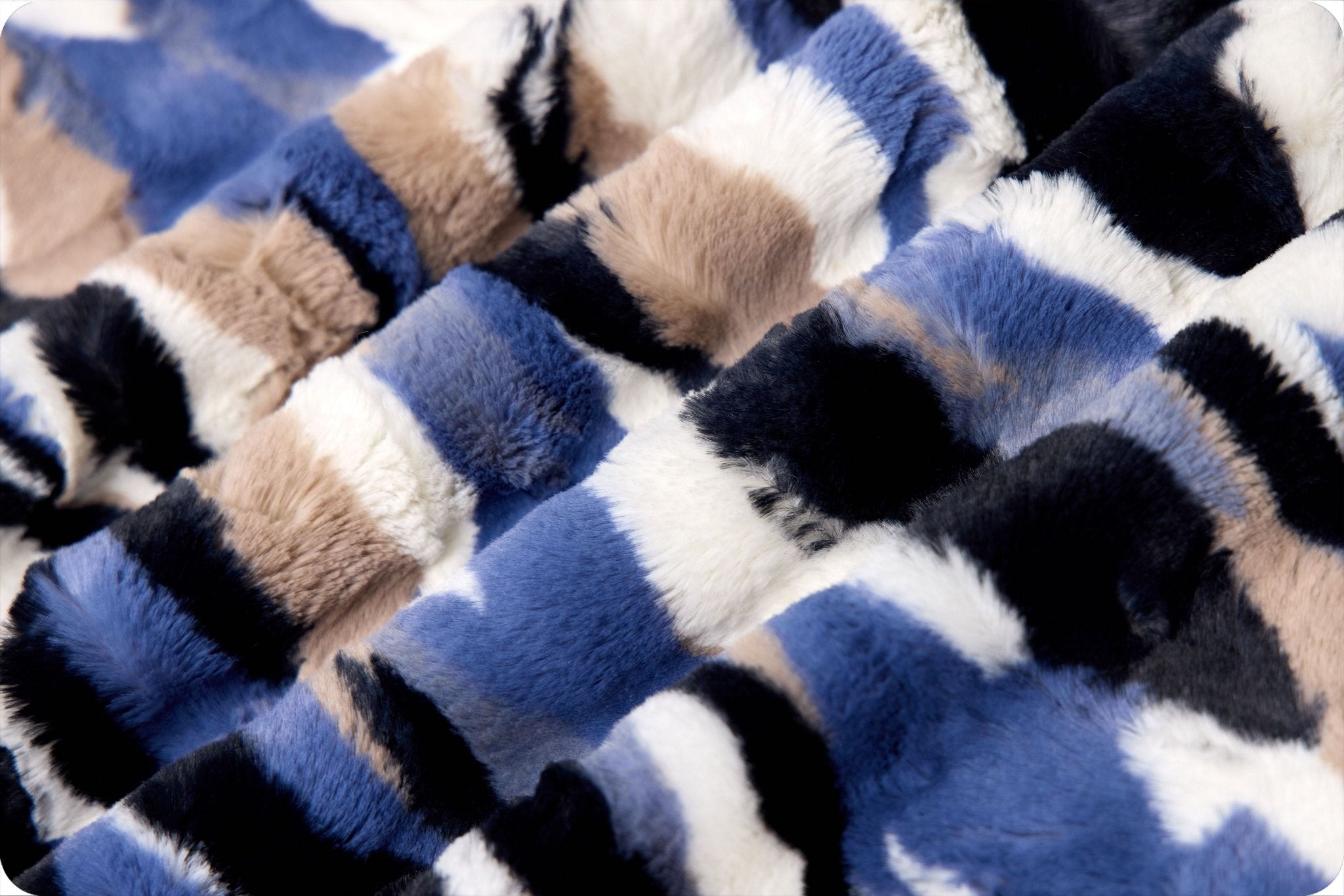 Shannon Fabrics Luxe Cuddle Himalayan Jeans Minky Fabric - On Pins & Needles Quilting Co.