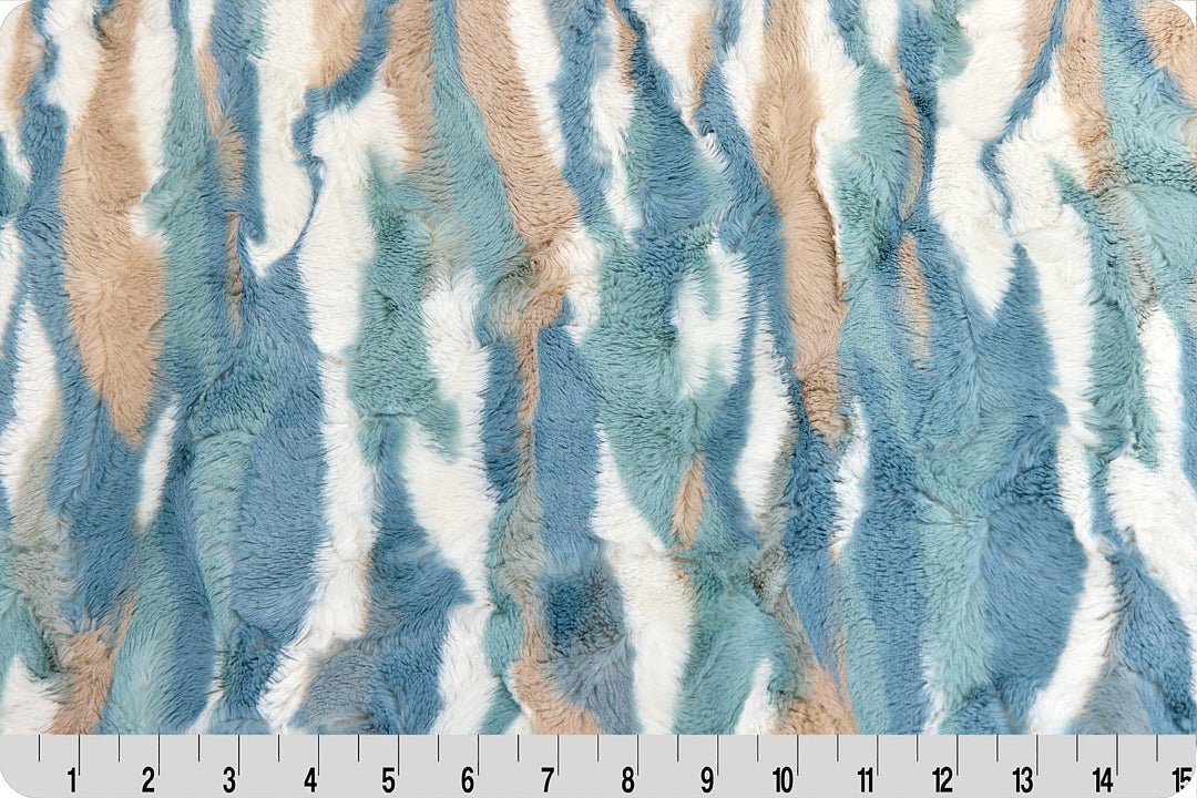 Shannon Fabrics Luxe Cuddle Himalayan Raindrop Minky Fabric - On Pins & Needles Quilting Co.