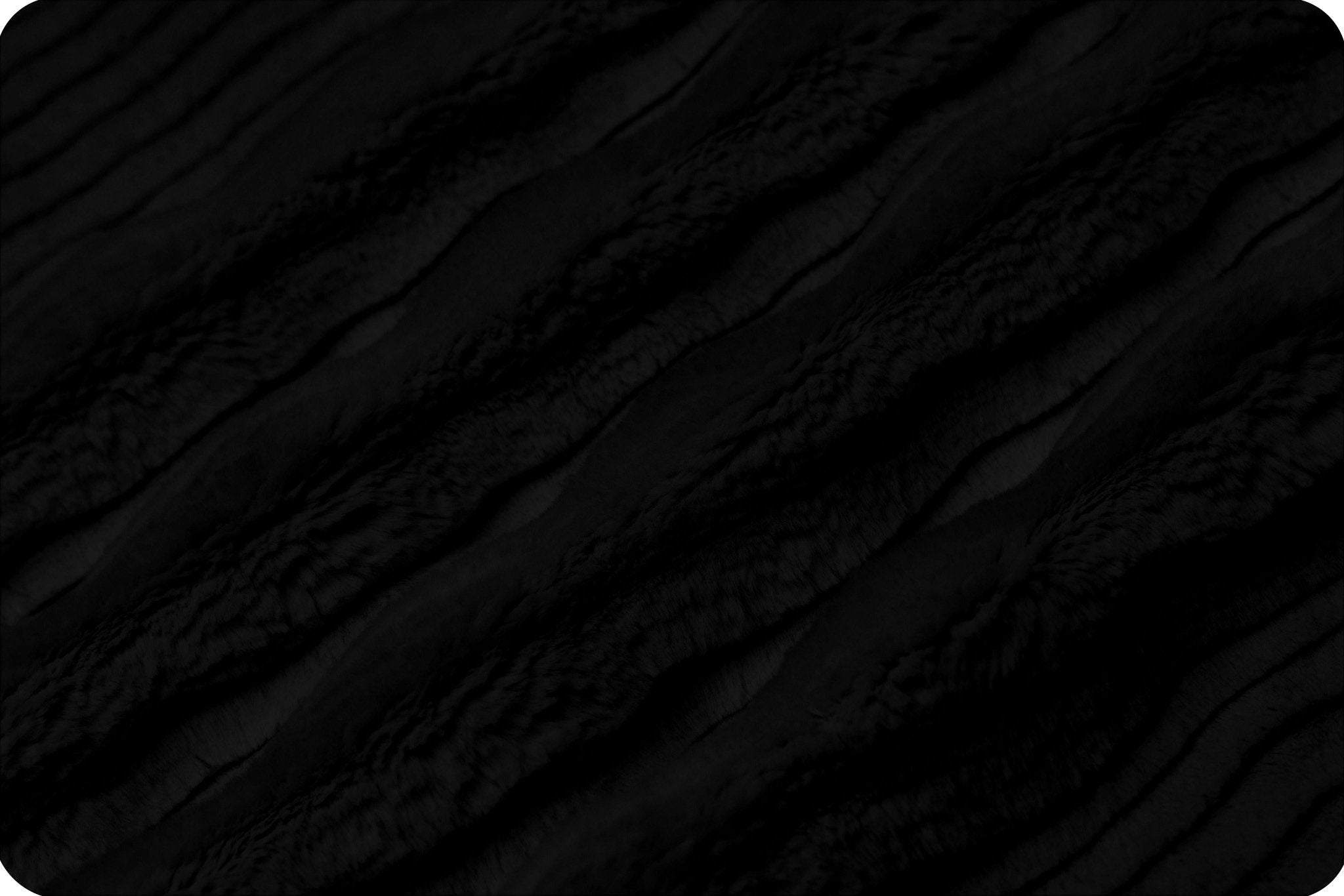 Shannon Fabrics Luxe Cuddle Oceana Black Minky Fabric - On Pins & Needles Quilting Co.