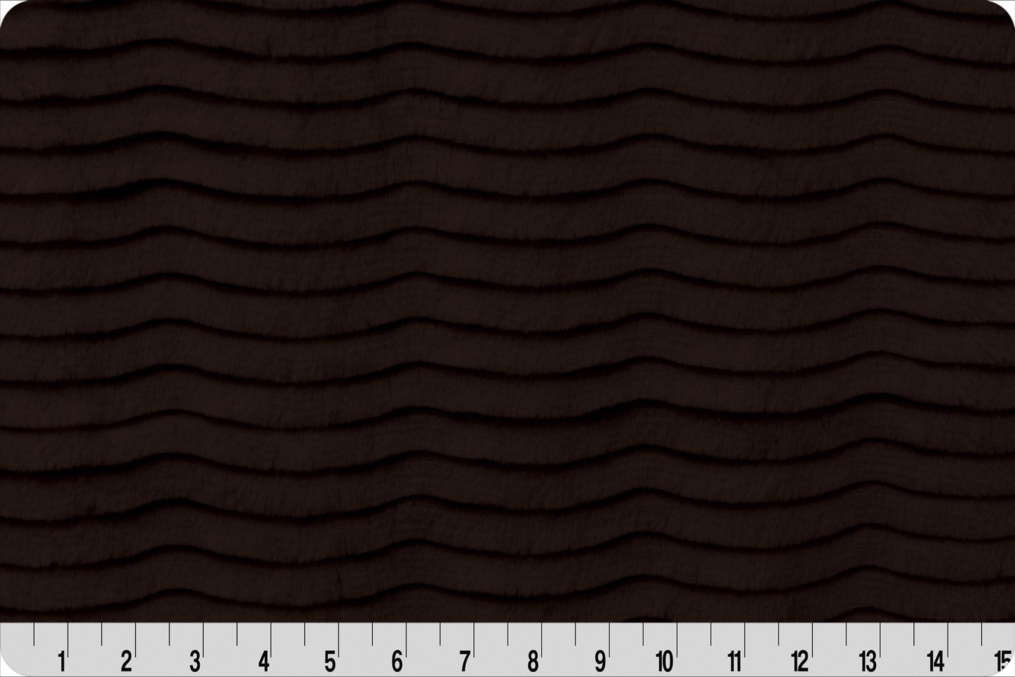 Shannon Fabrics Luxe Cuddle Oceana Chocolate Minky Fabric - On Pins & Needles Quilting Co.