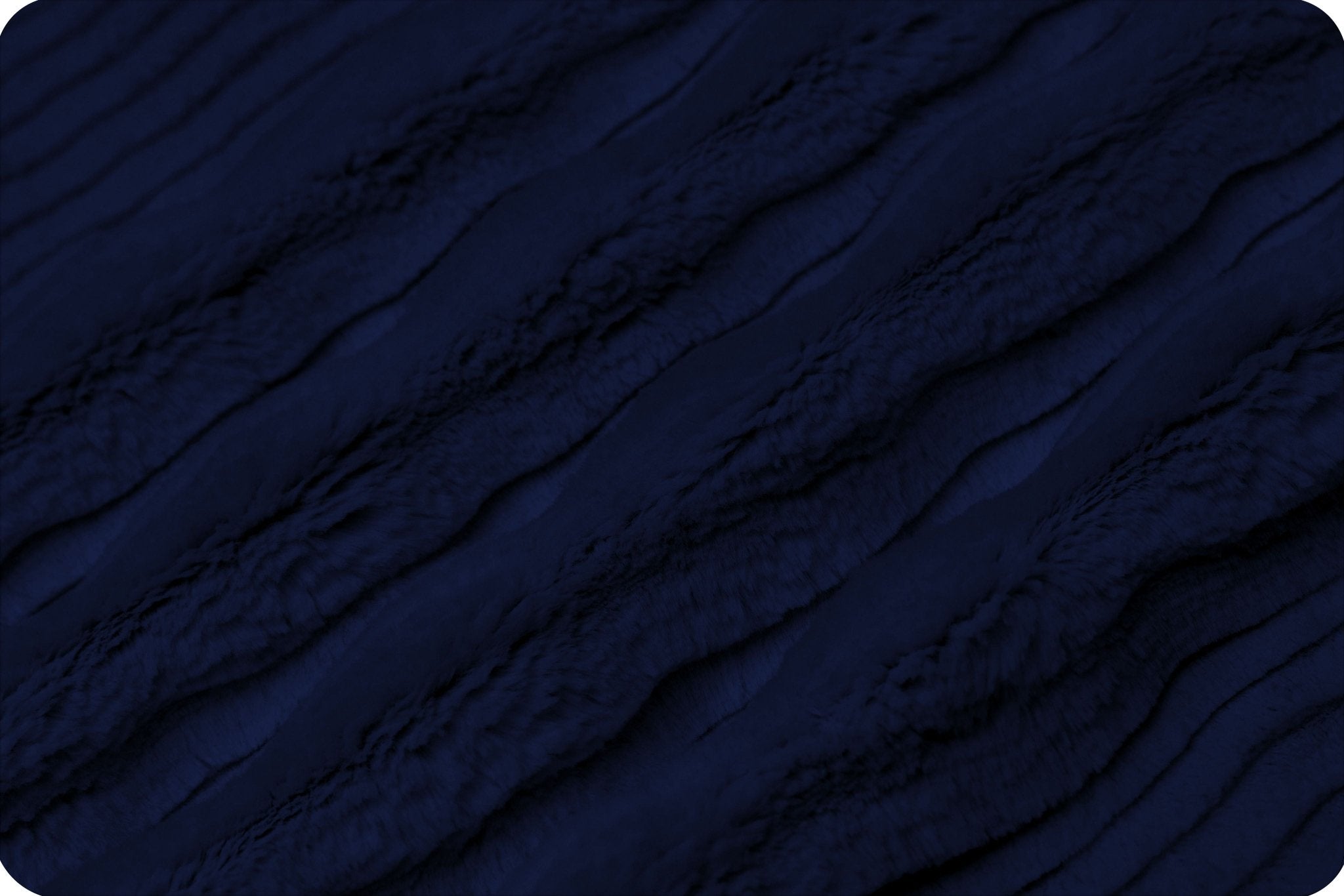 Shannon Fabrics Luxe Cuddle Oceana Navy Minky Fabric - On Pins & Needles Quilting Co.