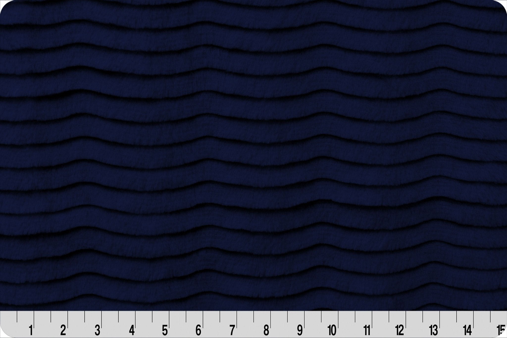 Shannon Fabrics Luxe Cuddle Oceana Navy Minky Fabric - On Pins & Needles Quilting Co.
