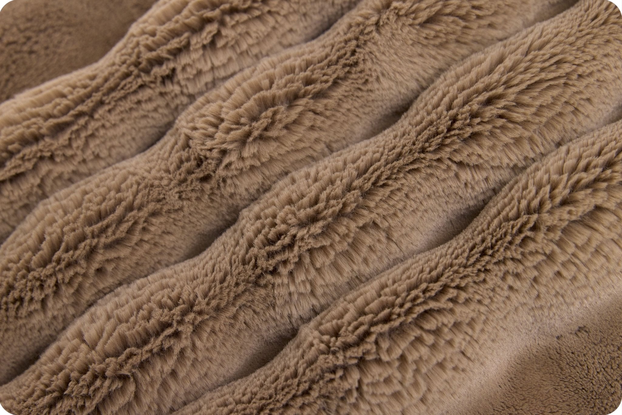 Shannon Fabrics Luxe Cuddle Powderpuff Cappuccino Minky Fabric - On Pins & Needles Quilting Co.