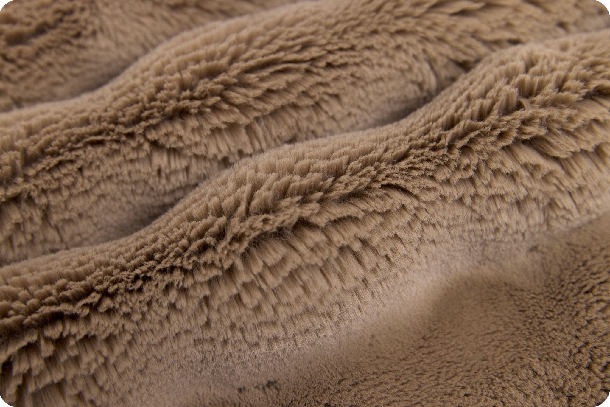 Shannon Fabrics Luxe Cuddle Powderpuff Cappuccino Minky Fabric - On Pins & Needles Quilting Co.