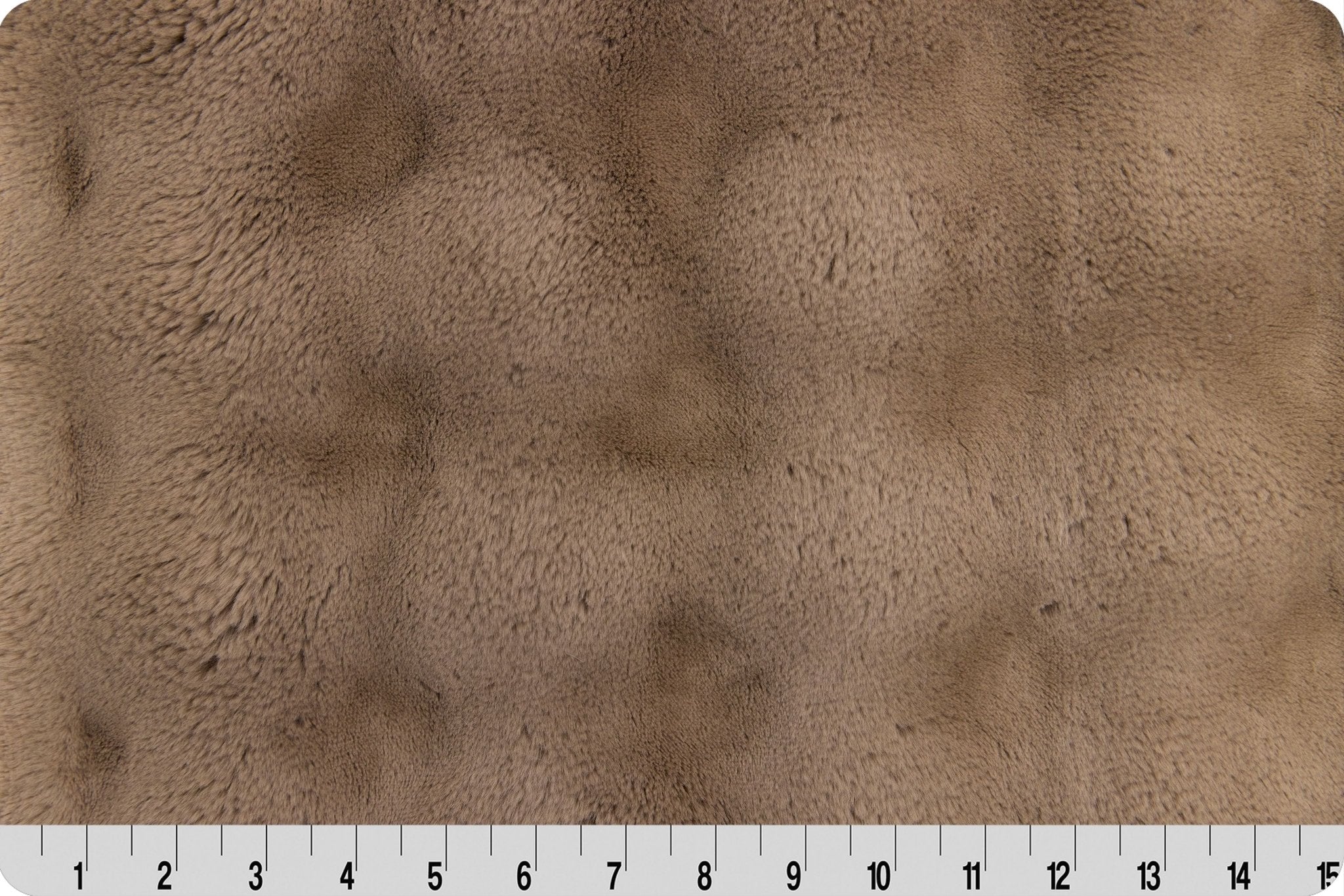 Shannon Fabrics Luxe Cuddle Powderpuff Cappuccino Minky Fabric - On Pins & Needles Quilting Co.