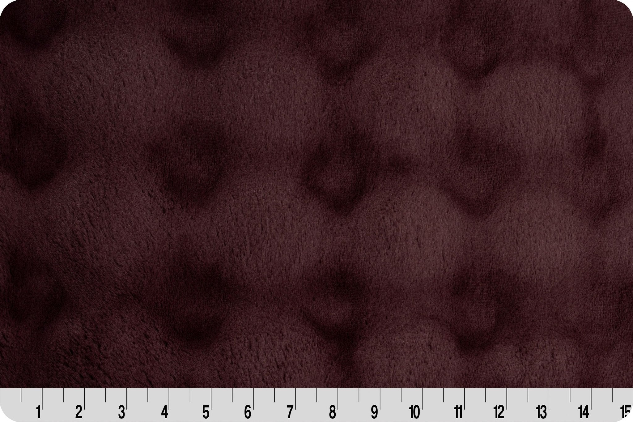 Shannon Fabrics Luxe Cuddle Powderpuff Rum Raisin Minky Fabric - On Pins & Needles Quilting Co.