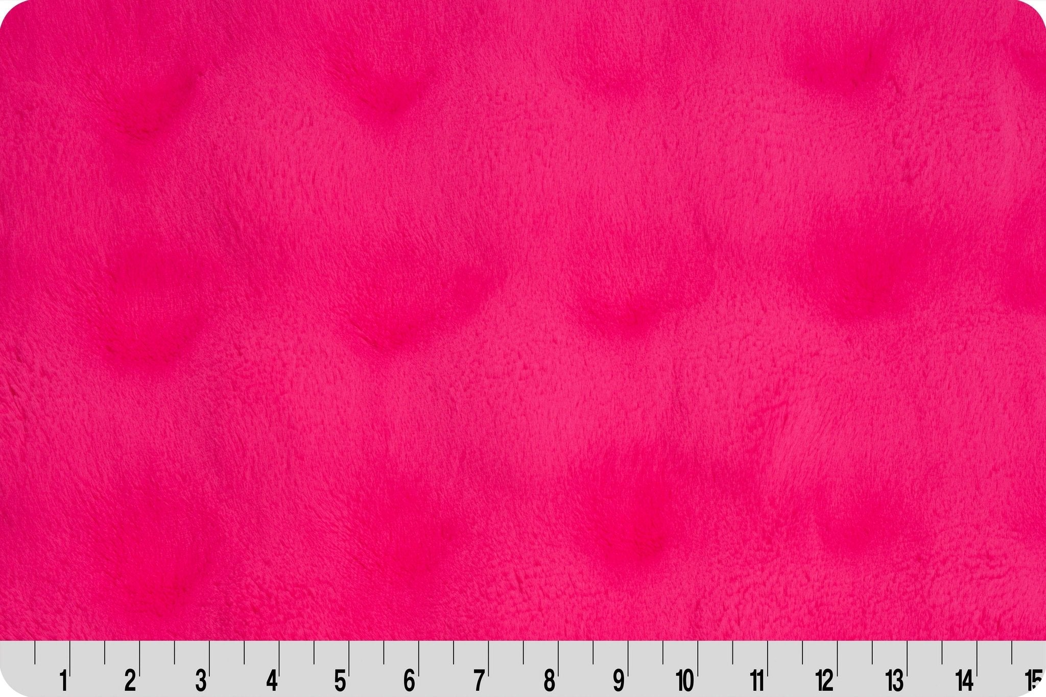 Shannon Fabrics Luxe Cuddle Powderpuff Think Pink Minky Fabric - On Pins & Needles Quilting Co.