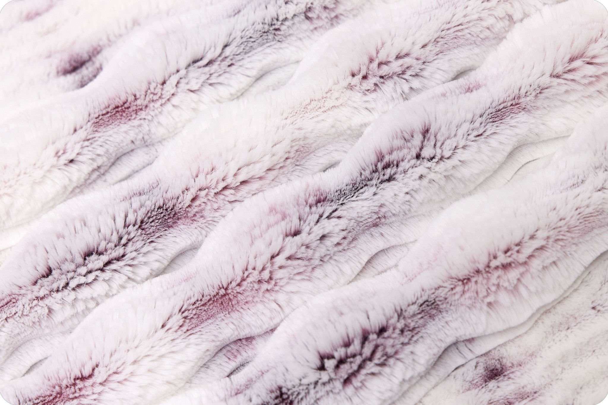 Shannon Fabrics Luxe Cuddle Prism Oceana Rosewine Minky Fabric - On Pins & Needles Quilting Co.