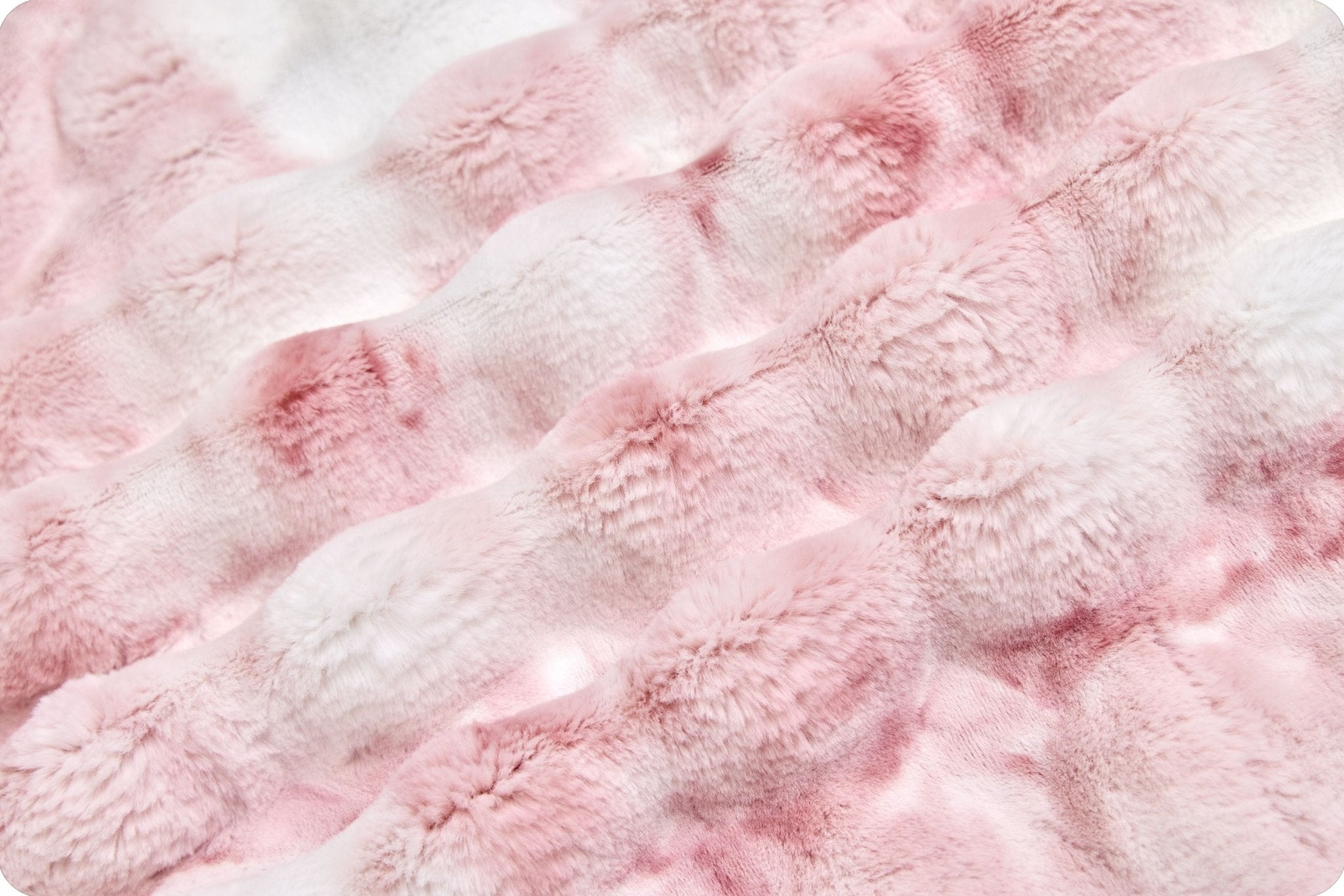 Shannon Fabrics Luxe Cuddle Sorbet Powderpuff Rosewater Minky Fabric - On Pins & Needles Quilting Co.