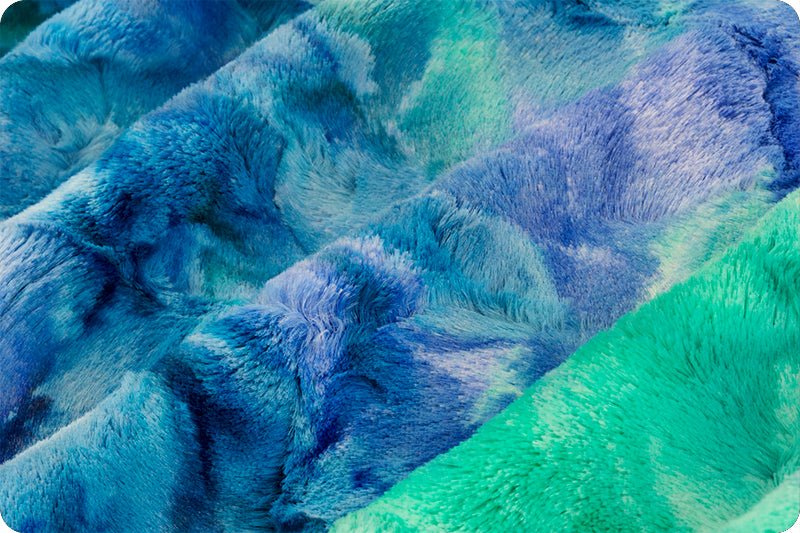 Shannon Fabrics Luxe Cuddle Sorbet Tidal Wave Minky Fabric - On Pins & Needles Quilting Co.