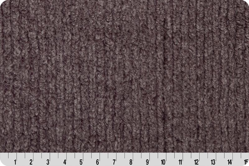 Shannon Fabrics Luxe Cuddle Weave Black Cherry Minky Fabric - On Pins & Needles Quilting Co.