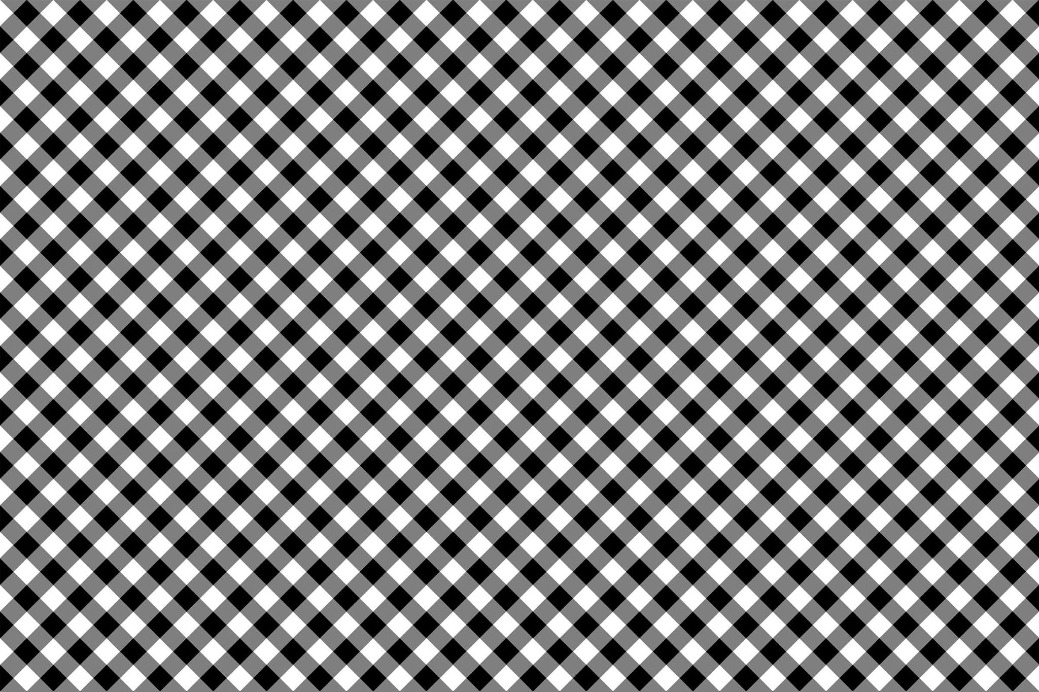 Shannon Fabrics Quilting Cuddle Barely Basics Gingham Black 1.5mm 44" Wide Minky Fabric - On Pins & Needles Quilting Co.