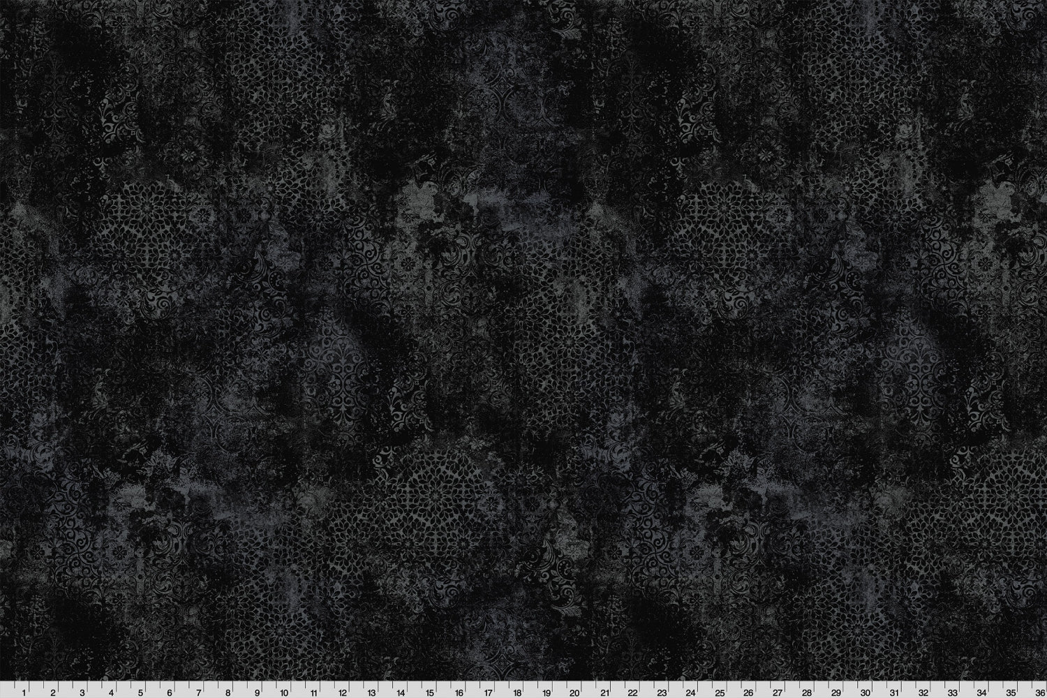 Shannon Fabrics Quilting Cuddle Barely Basics Stone Wash Black 1.5mm 44" Wide Minky Fabric