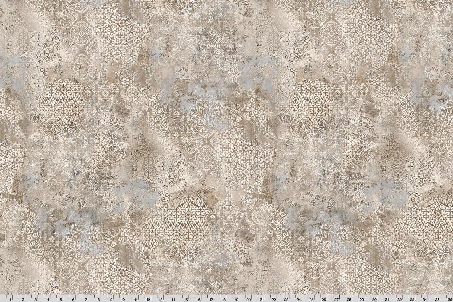 Shannon Fabrics Quilting Cuddle Barely Basics Stone Wash Sand 1.5mm 44" Wide Minky Fabric