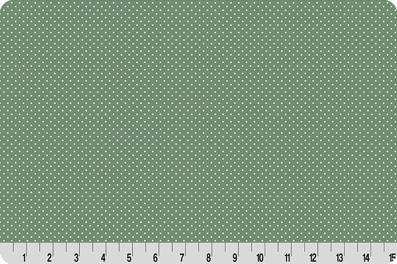 Shannon Fabrics Quilting Cuddle Cottage Rose Lane Bitty Dot Meadow 1.5mm 44" Wide Minky Fabric - On Pins & Needles Quilting Co.