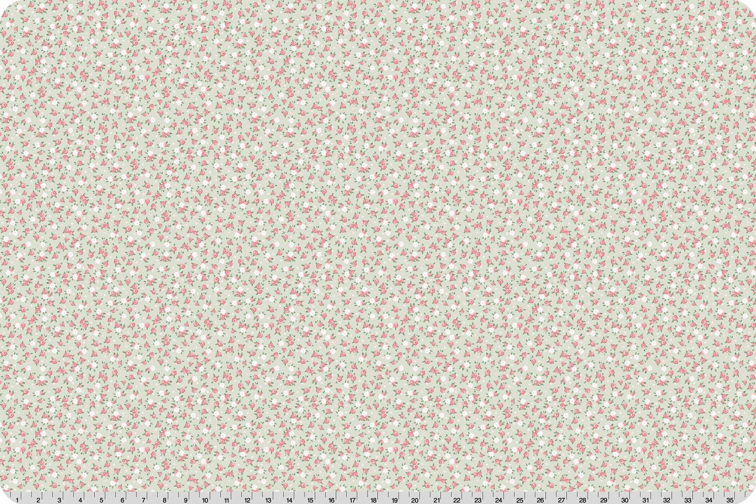 Shannon Fabrics Quilting Cuddle Cottage Rose Lane Kensington Meadow 1.5mm 44" Wide Minky Fabric - On Pins & Needles Quilting Co.