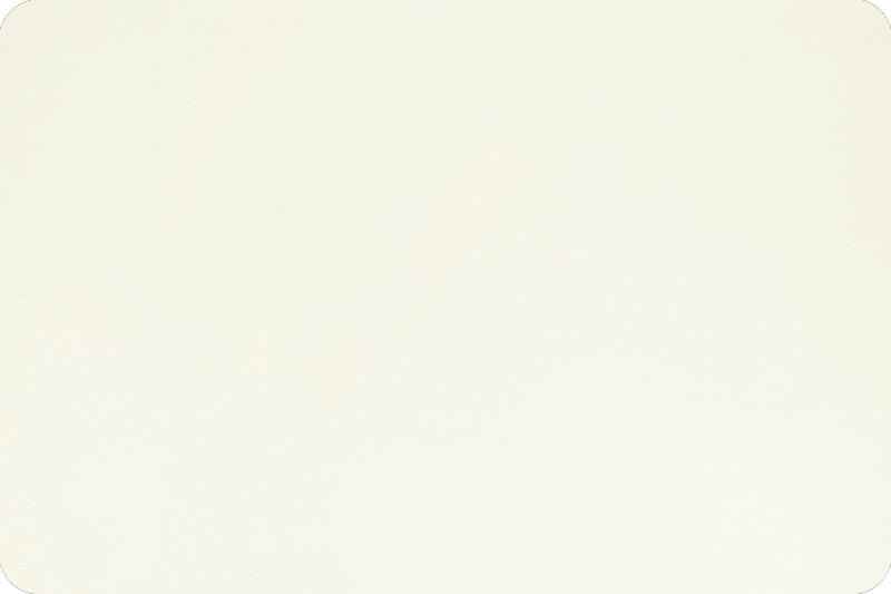 Shannon Fabrics Quilting Cuddle Solid Natural 1.5mm 45" Wide Minky Fabric - On Pins & Needles Quilting Co.