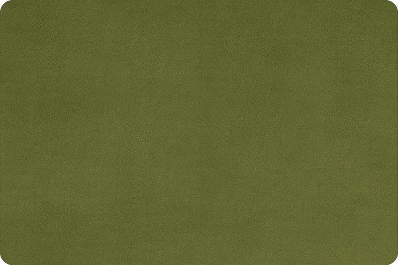 Shannon Fabrics Solid Cuddle 3 Cactus Minky Fabric - On Pins & Needles Quilting Co.