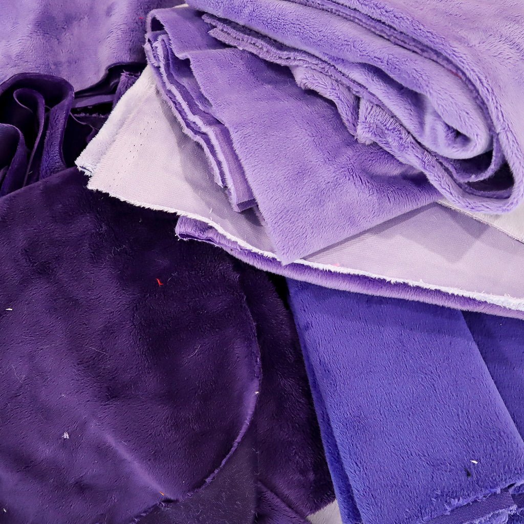 Shannon Fabrics Solid Cuddle 3 Minky Fabric 1 Pound Scrap Bag - On Pins & Needles Quilting Co.