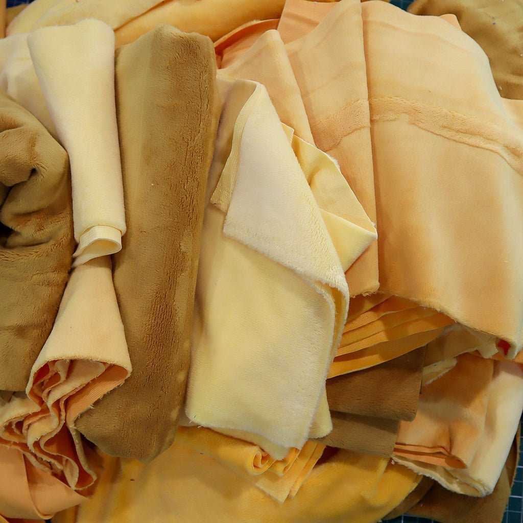 Shannon Fabrics Solid Cuddle 3 Minky Fabric 1 Pound Scrap Bag - On Pins & Needles Quilting Co.