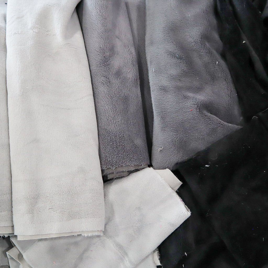 Shannon Fabrics Solid Cuddle 3 Minky Fabric 1 Pound Scrap Bag - On Pins & Needles Quilting Co.