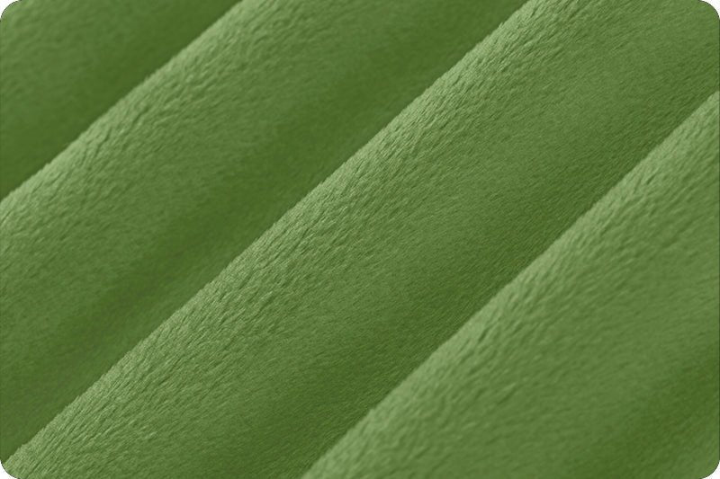 Shannon Fabrics Solid Cuddle 3 Olive Minky Fabric - On Pins & Needles Quilting Co.